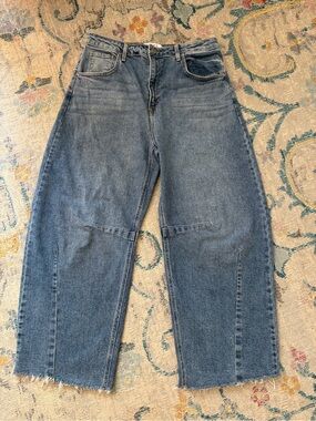 Just Black Denim - The Seamed Barrel Jean
